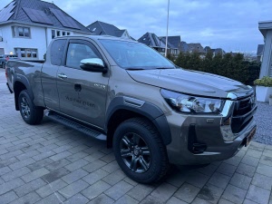 toyota hilux zijwindschermen raamspoilers pasvorm