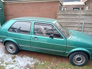 volkswagen golf2 3 deurs windschermen 