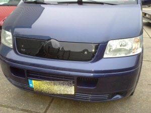 Wintercover grill beschermer transporter t4 t5 t6 heko